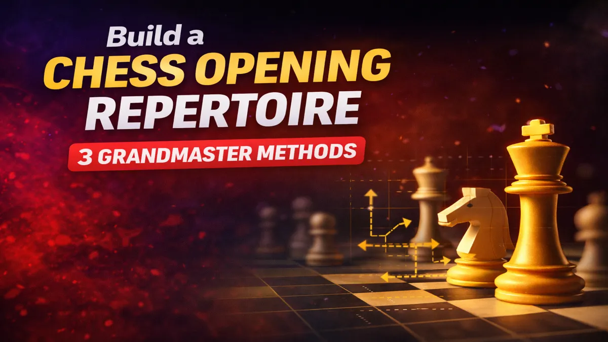 How to Build a Chess Opening Repertoire: 3 Grandmaster-Tested Methods